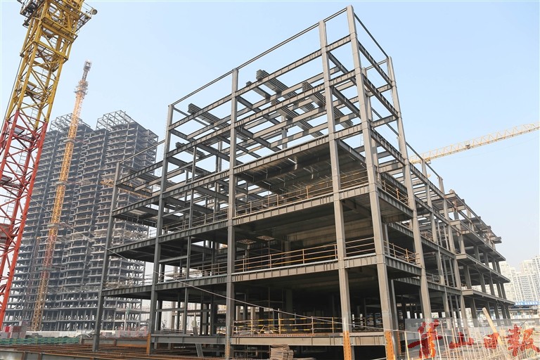 杭萧钢构建造的面积达20万平方米的钱江世纪城人才专项用房一期项目一标段钢结构住宅工程.jpg